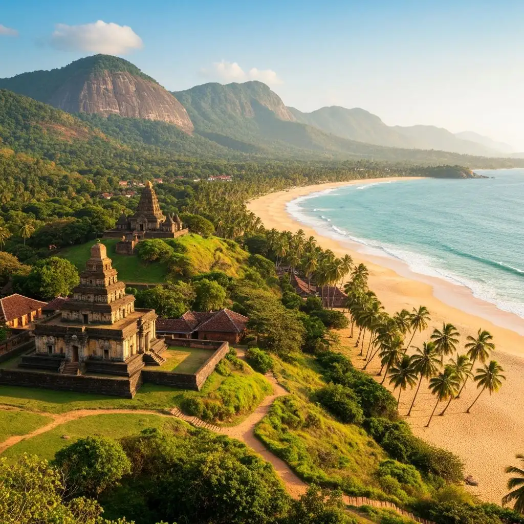 Beautiful Sri Lanka landscape